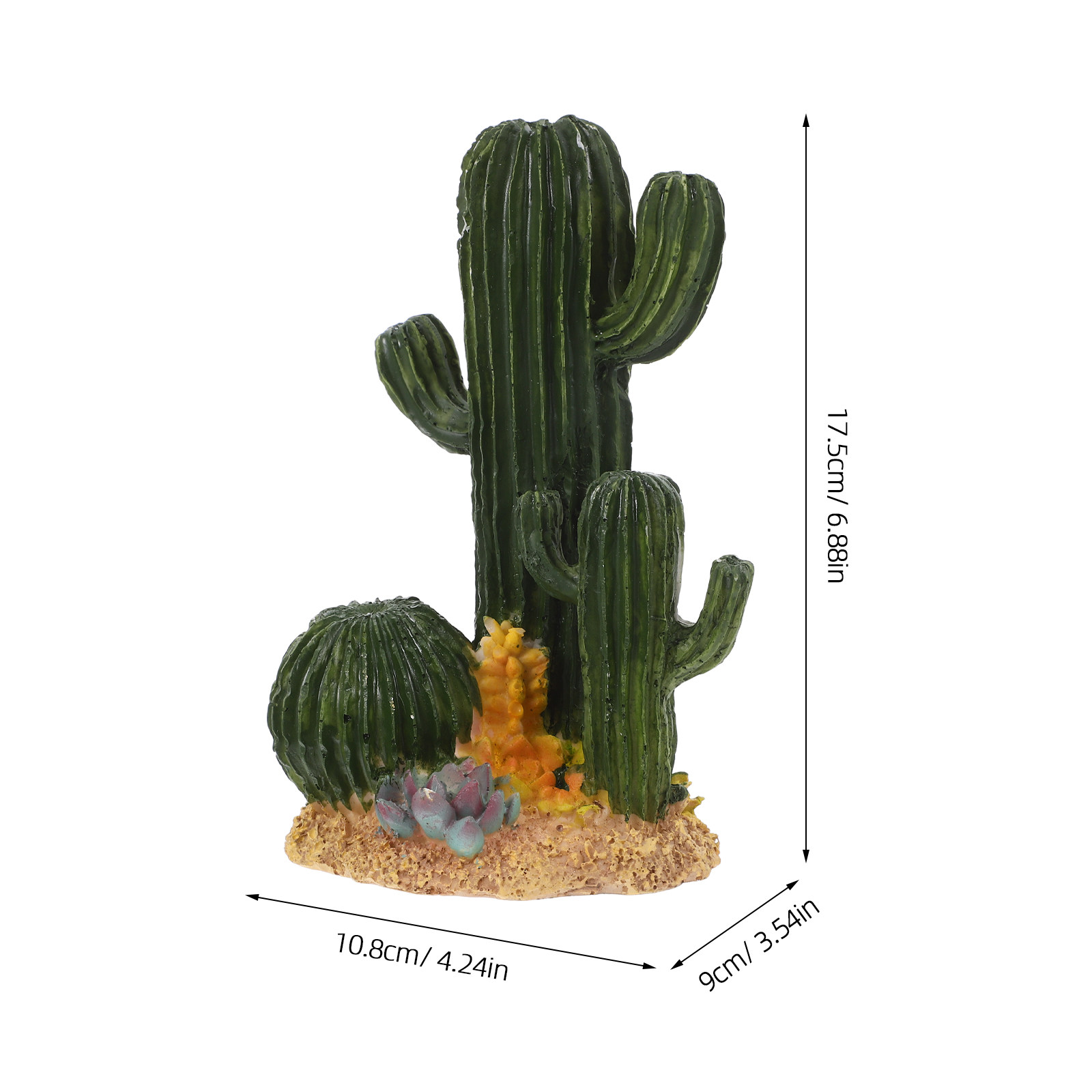 인공 선인장 식물 대형 다육 식물 사막 장식품, 파충류 - Terrarium Moss Art 리뷰 및 가격