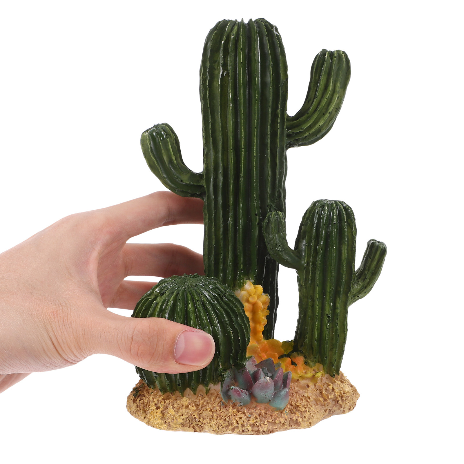 인공 선인장 식물 대형 다육 식물 사막 장식품, 파충류 - Terrarium Moss Art 리뷰 및 가격