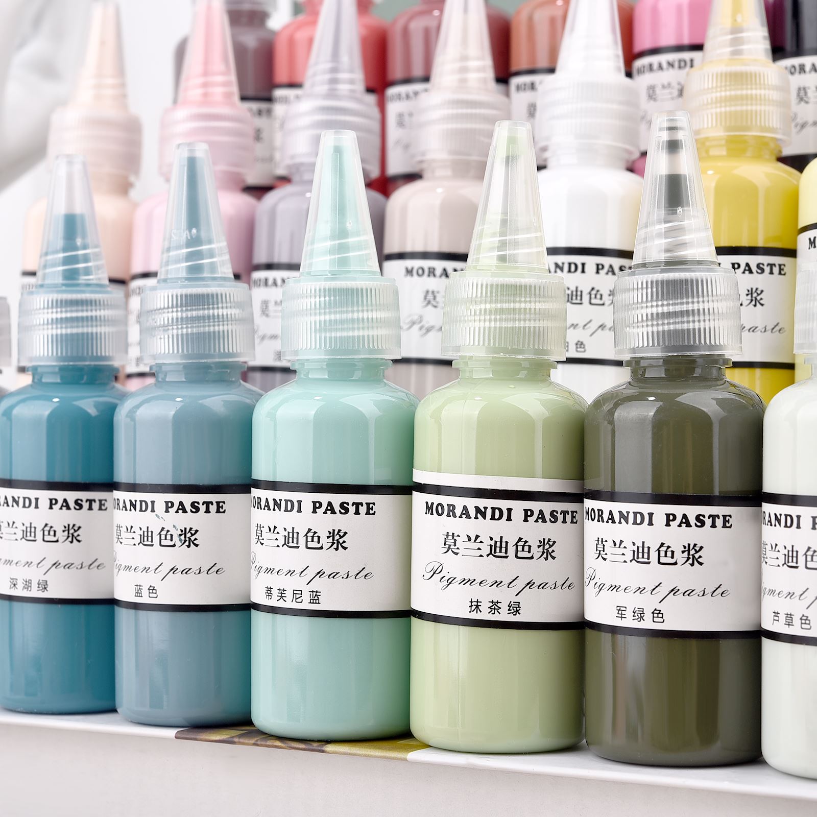 모란디 색상 액체 송진 안료, 에폭시 송진, UV 송진 - Resin Dye Alcohol 리뷰 및 가격