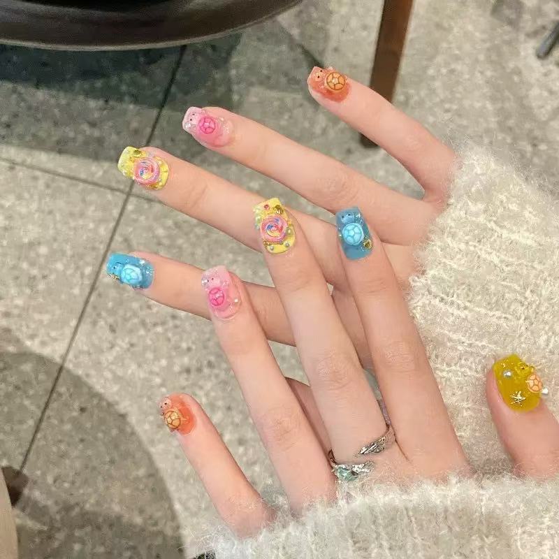 100개 미니 컬러풀 터틀 레진 참 플랫 백 카보숑 카 - Resin Crafts Diy 리뷰 및 가격