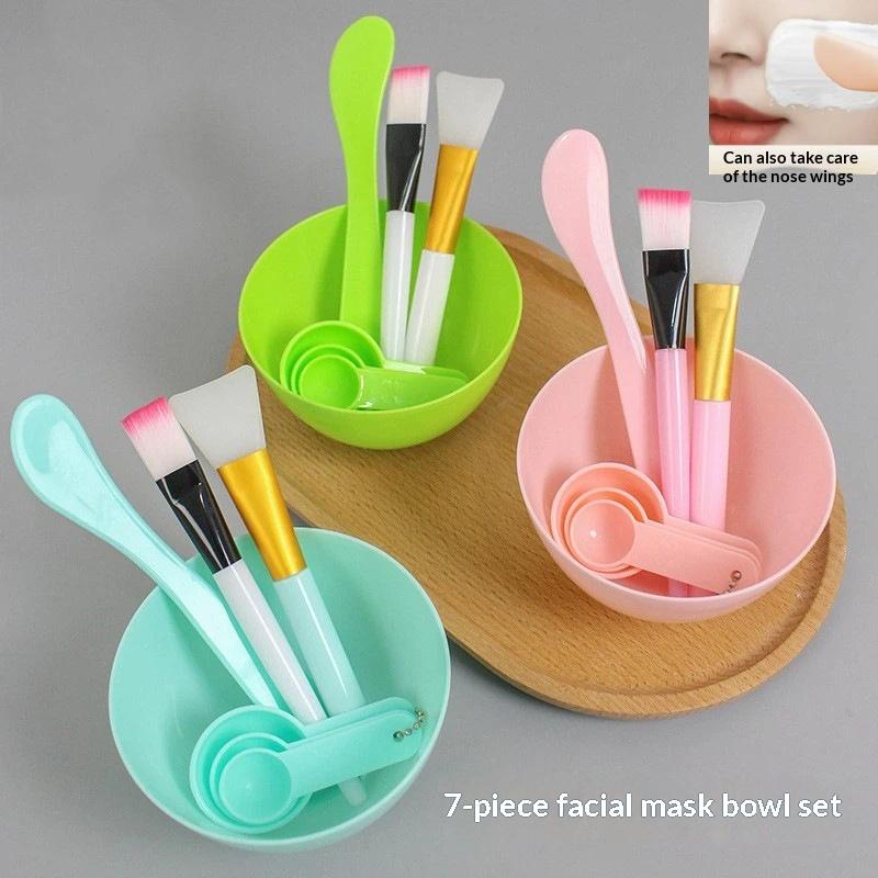 【7종 DIY 페이스 마스크 혼합 도구 세트 페이스 마 - Mixing Cup Silicone 리뷰 및 가격
